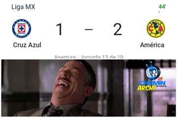 Los memes celebran al Cruz Azul y acaban con América