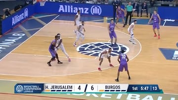 Resumen del Hapoel-Burgos de la Champions de baloncesto