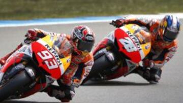 Marc Márquez y Dani Pedrosa están acostumbrados a ganar cada vez que corren en Sachsenring y este fin de semana librarán una gran batalla.