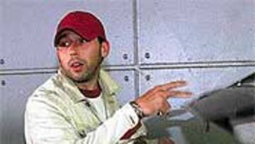 <b>DOLORIDO</B>. Tamudo se lesionó y no podrá estar contra el Zaragoza.