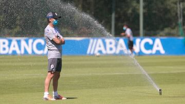 Fernando Vázquez se quejó por las altas temperaturas del Deportivo - Málaga