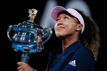 Naomi Osaka venci¨® a Petra Kvitova en la final femenina del Abierto de Australia. Logra su segundo t¨ªtulo de Grand Slam y se convierte en la primera asi¨¢tica l¨ªder del ranking.