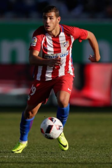 Theo Hernández durante el partido de pretemporada ante el Melbourne Victory en el verano de 2016.