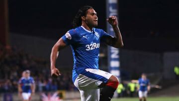 El 16 de septiembre de 2015 había sido la vez más reciente que Carlos Peña anotó dos goles en un partido, algo que recién logró con el Glasgow Rangers en la Liga de Escocia.