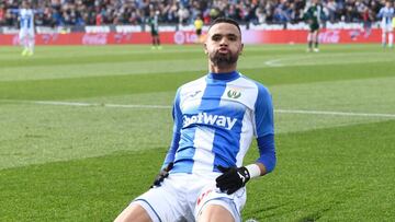 Un buen Leganés reina en el sainete perico en Butarque