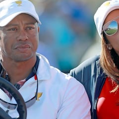 Así es Erica Herman, la novia de Tiger Woods, vital en el regreso a la cima del golfista