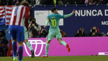Messi anota un golazo y guía triunfo de Barcelona sobre Atlético