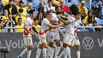 Las Palmas 0-1 Rayo Vallecano: resumen, goles y resultado