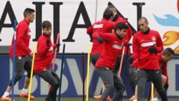 ENTRENAMIENTO DEL ATLÉTICO DE MADRID EN MAJADAHONDA