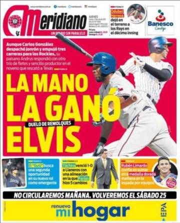 Portadas de la prensa deportiva