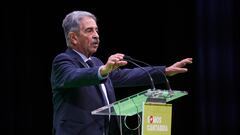 El presidente de Cantabria y candidato del PRC a la reelección, Miguel Ángel Revilla, durante el mitin central de campaña del partido, en el Palacio de Festivales, a 21 de mayo de 2023, en Santander, Cantabria (España). El PRC ha celebrado hoy el último sábado de campaña electoral de cara a las próximas elecciones municipales y autonómicas del 28 de mayo.
21 MAYO 2023;28M;ELECCIONES;CAMPAÑA ELECTORAL;PARTIDO REGIONALISTA DE CANTABRIA;PRC;
César Ortiz / Europa Press
21/05/2023