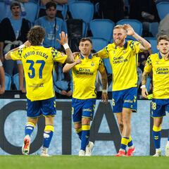 Celta 1 - 1 Las Palmas: resumen, resultado y goles
