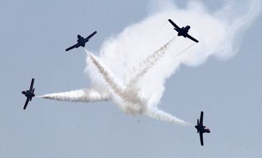 La Patrulla ?guila est¨¢ considerada como una de las mejores del Viejo Continente.