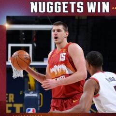 Lillard se cansa de Campazzo y Jokic da otra exhibición