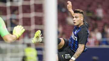 Una obra de arte de Lautaro derrota al Atlético