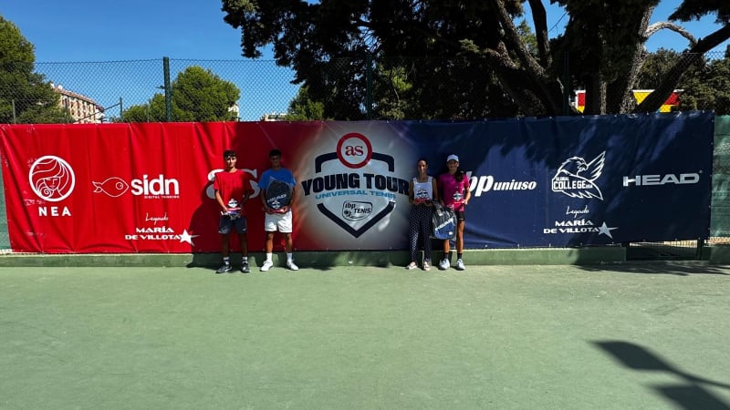 José María Rodríguez y Carla Sofía Frutos se imponen en el AS Young Tour Club Nazaret.