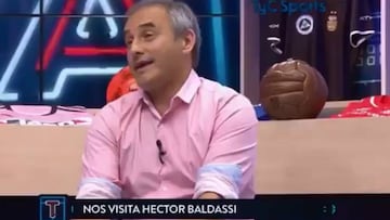 Ex árbitro contó genial anécdota de Salas y Barros Schelotto