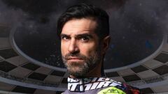 El piloto de FMX Edgar Torronteras en una foto para un show de Freestyle en Tarragona.