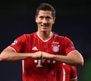 Robert Lewandowski, máximo goleador de la Champions League 2019/2020