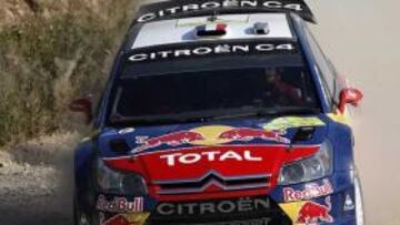 <strong>FUERZA.</strong> Loeb empezó el Rally de Turquía con fuerza y se coloca primero.