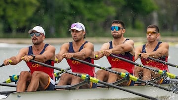 España, sexta en la final de cuádruple scull masculino