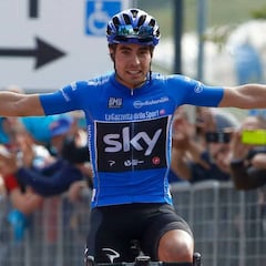 Landa conquista Piancavallo y Dumoulin pierde la maglia rosa