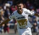 Felipe Mora anotó de cabeza en el empate entre Pumas y Atlas