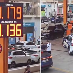 Caos en una gasolinera de Alfafar que ponía gasolina a 0,13€: las imágenes son de otro país