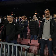 Klopp y el Liverpool estuvieron presentes en el Camp Nou
