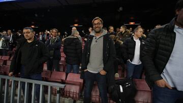Klopp y el Liverpool estuvieron presentes en el Camp Nou