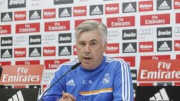 Ancelotti: "Bale está bien, no tiene ningún problema"