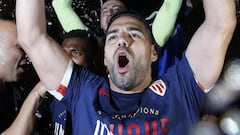Mónaco y Falcao celebran: ¡Campeones de Francia!