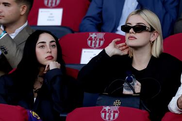 Por su aprte, el jugador internacional español también ha tenido gestos bonitos con la cantante durante sus partidos. El '10' del Barcelona le ha dedicado varios goles a Nicki. 