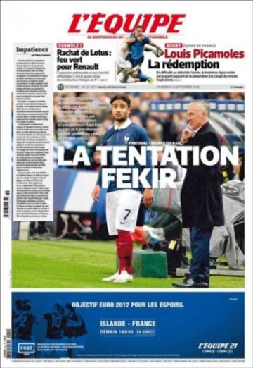 Portadas de la prensa deportiva