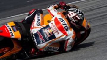 Marc Márquez vuelve a terminar al frente en el test de Sepang.