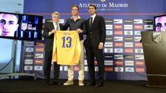 "Sé que reemplazo a Courtois, daré todo para estar al nivel"