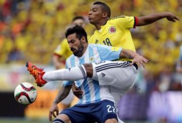 Colombia y Argentina transpiraron buen fútbol en el Metropolitano