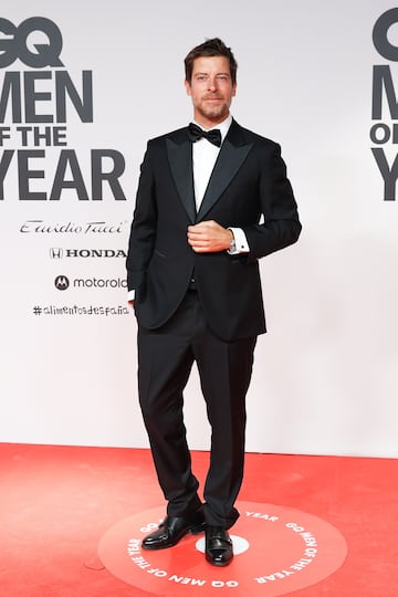 El actor Manu Baqueiro en la gala de premios GQ Hombres del Año 2023.