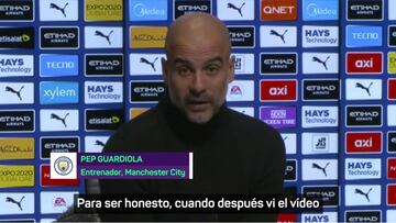 Guardiola sorprende al revivir cómo fue dentro del avión el susto del aterrizaje