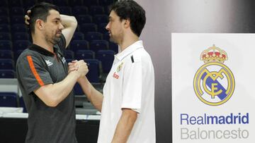 Rafa Mart&iacute;nez y Sergio Llull.