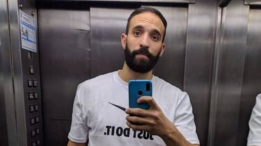 Danilo Hildner posa en una foto de su Facebook.