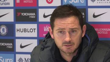 Lampard habla en conferencia sobre las fallas de Kepa