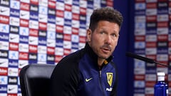 Simeone: "Me hizo más ilusión empatar en el Camp Nou que las victorias en el Bernabéu"