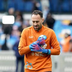 Napoli duda entre David Ospina y Alex Meret para su futuro