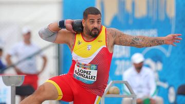 Kim López, en los Mundiales Paralímpicos.