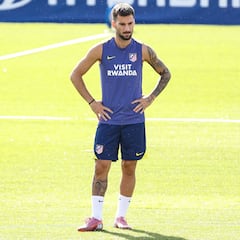 Simeone toma aire: Baena y Giménez, ya con el grupo