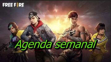 Free Fire, agenda semanal