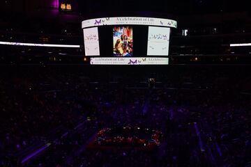 El emotivo funeral de Kobe Bryant en el Staples Center