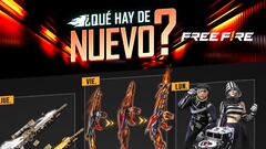 Agenda semanal de Free Fire del 16 al 21 de febrero con Recarga Explosiva y Nueva Incubadora
