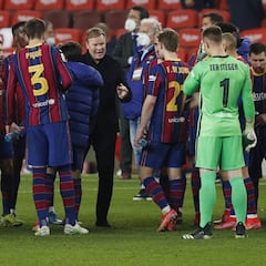 Koeman elabora su lista negra